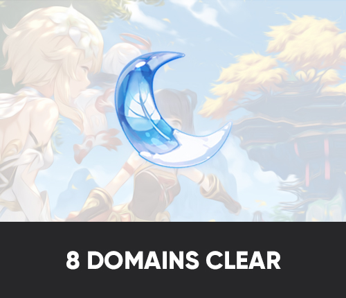 8 Domains Clear - 160 Resin